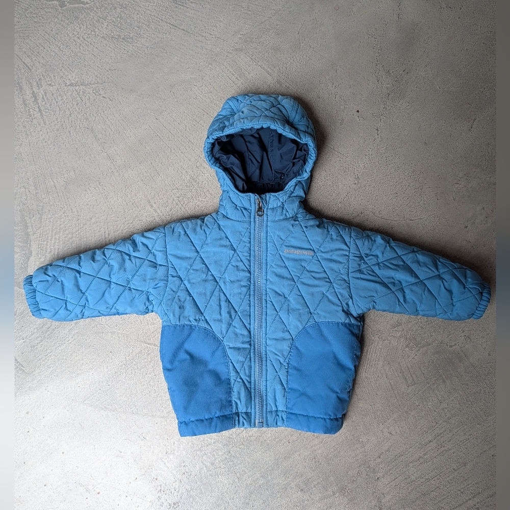 Patagonia Kids Blue Puffer Jacket